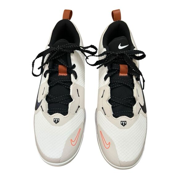 Nike Force Zoom Trout 9 Pro MCS Baseball Cleats White FZ8644-100 Men’s Size 9 - Picture 2 of 10